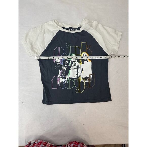 Pink Floyd Graphic Tee Cropped T-Shirt Retro 100% Cotton - Size Medium - Picture 3 of 5